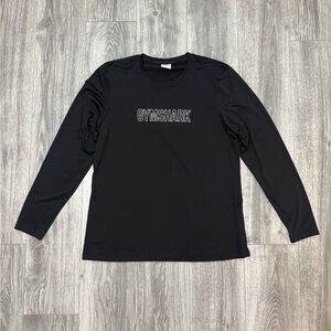 Gymshark Men's Black Long Sleeve Shirt